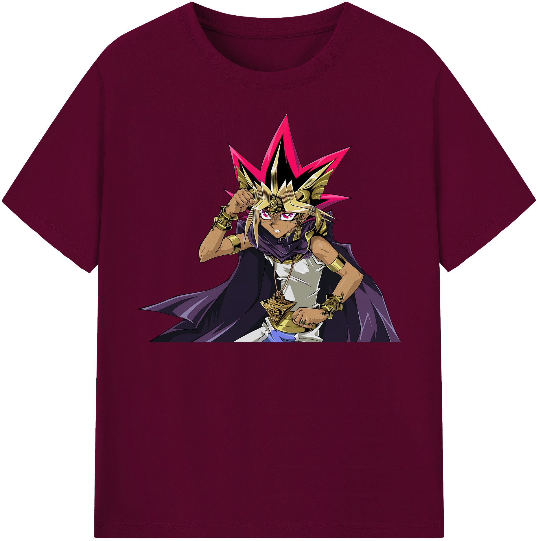 （画像用） 遊☆戯☆王 Yu-Gi-Oh! レディースカジュアルプリントTシャツ（綿100％）